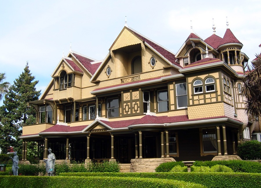 The mysterious Winchester House, San Jose, California - infocake.net The mysterious Winchester House, San Jose, California
