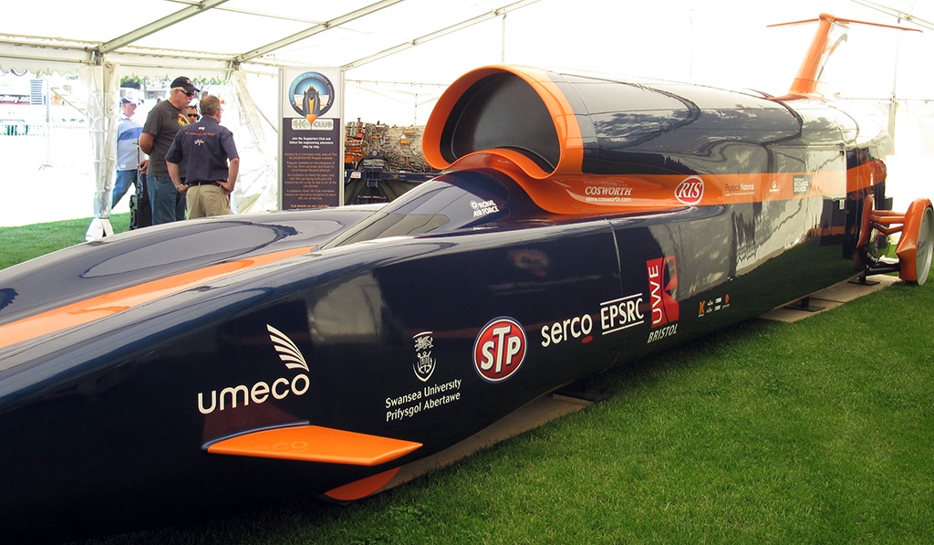 Bloodhound SSC - History of car speed records - infocake.net Bloodhound SSC - History of car speed records