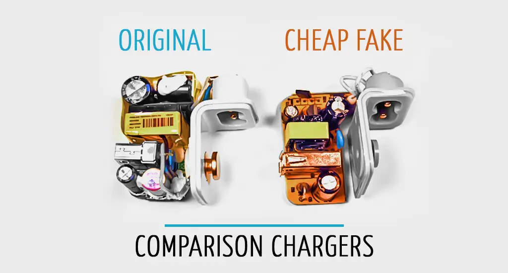 Comparison of original and counterfeit chargers for your smartphone - infocake.net Comparison of original and counterfeit chargers for your smartphone