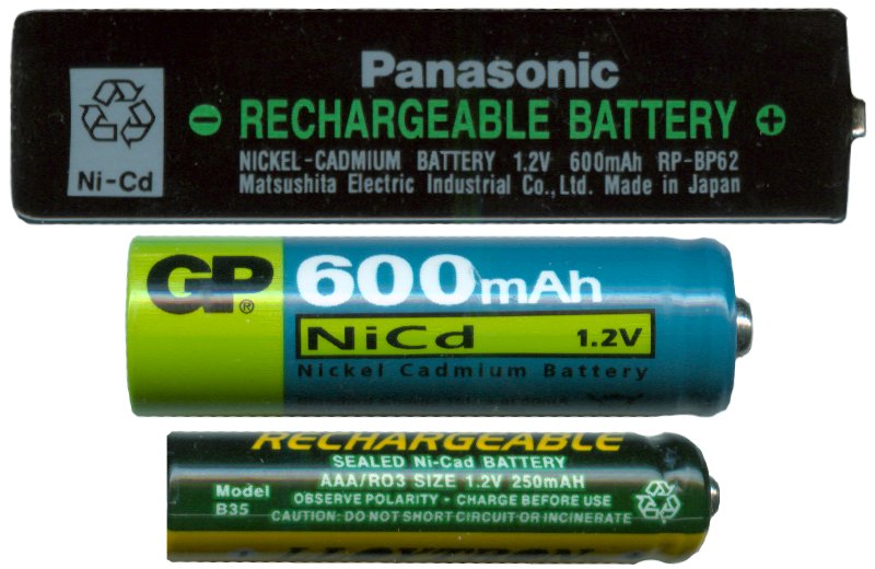 Types of nickel-cadmium batteries and accumulators - infocake.net Types of nickel-cadmium batteries and accumulators