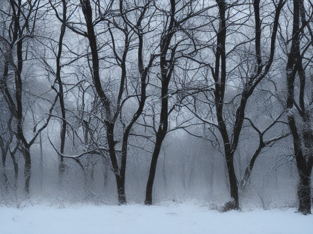 Folk signs about winter weather