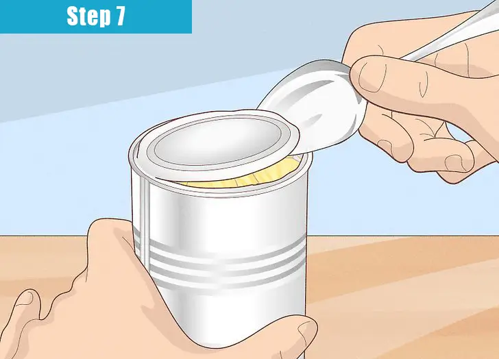 How to Open a Can With Metal Spoon: step 7 - infocake.net How to Open a Can With Metal Spoon: step 7